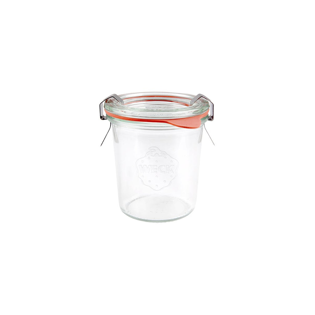 Weck COMPLETE GLASS JARS W/LID/SEAL 140ml 60x70mm (761) EA