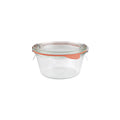 Weck COMPLETE GLASS JAR W/LID/SEAL 290ml 100x55mm (569) EA