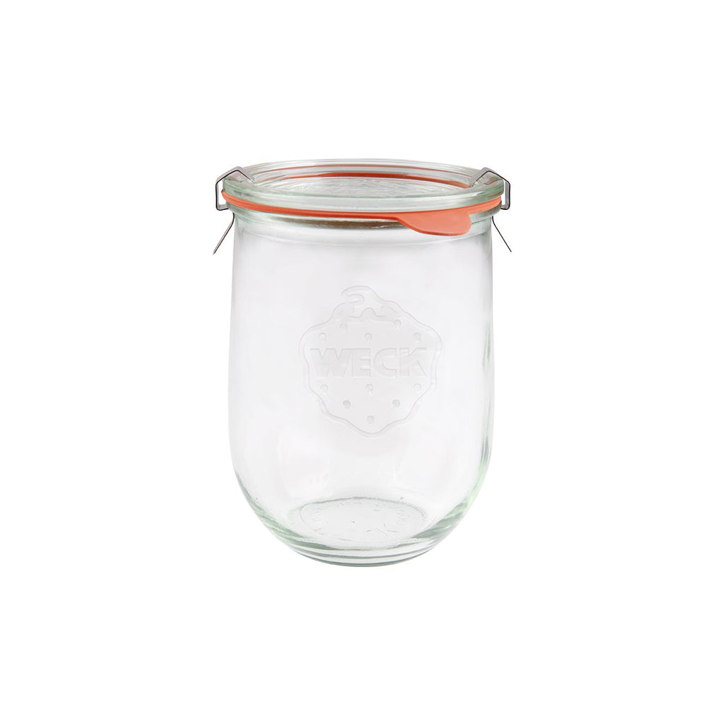Weck COMPLETE GLASS JAR W/LID 1062ml 100x147mm (745) [Box of 6]