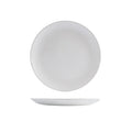 Churchill VELLUM ROUND COUPE PLATE-217mm Ø SATIN WHITE (x12)