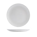 Churchill VELLUM ROUND COUPE PLATE-260mm Ø SATIN WHITE (x12)