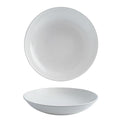 Churchill VELLUM ROUND COUPE BOWL-248mm Ø | 1136ml  SATIN WHITE (x12)