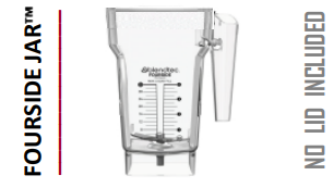 Blendtec  FourSide Jug (No Lid)