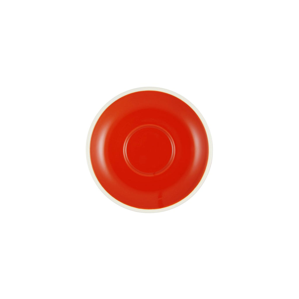 Brew -CHILLI/WHITE ESPRESSO SAUCER TO SUIT BW0000 (Set of 6)