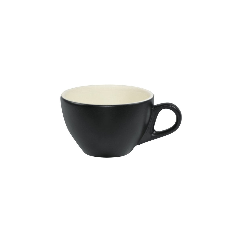Brew -SMOKE/WHITE MATT CAPPUCCINO CUP 220ml (Set of 6)