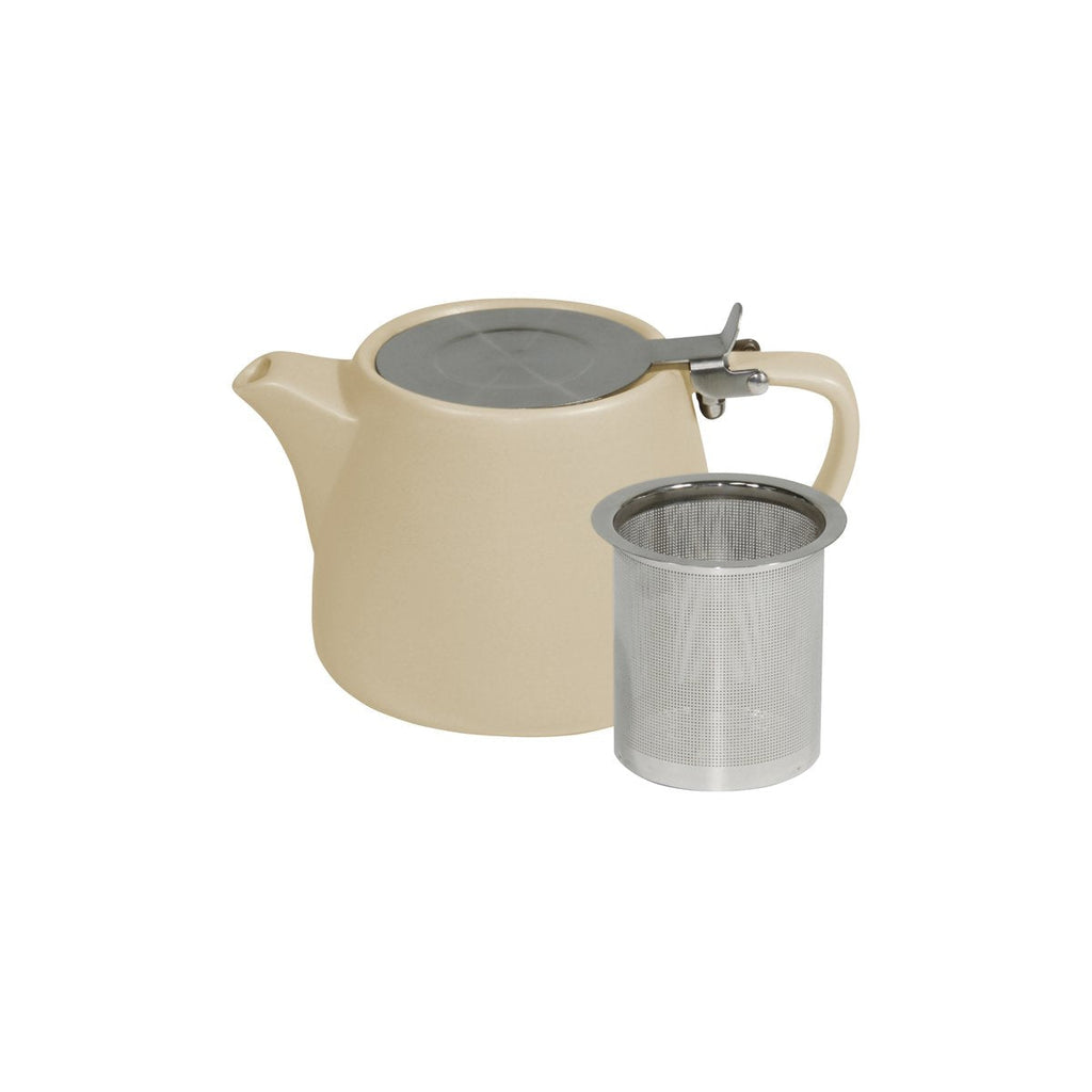 Brew -HARVEST STACKABLE MATT TEAPOT 500ml SS INFUSER/LID [Box of 2]