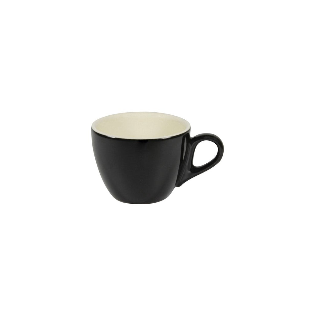 Brew -ONYX/WHITE FLAT WHITE  CUP 160ml (Set of 6)