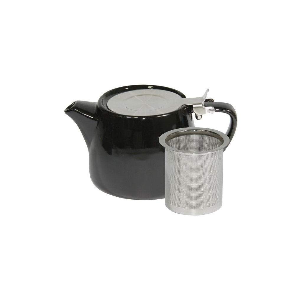 Brew -ONYX STACKABLE TEAPOT 500ml SS INFUSER/LID EA