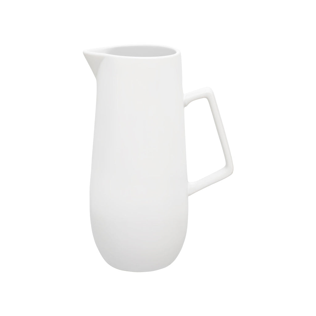 Brew -WHITE SOLID COLOUR WATER JUG 1.2lt EA