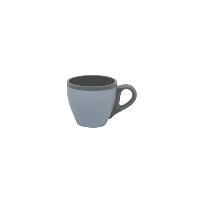 Brew -SILVER ICE MATT/GLOSS TWO TONE ESPRESSO CUP 90ml (Set of 6)