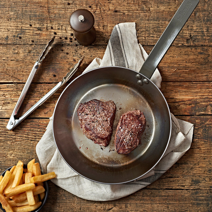 De Buyer FRYPAN-ROUND 260mm "CARBONE PLUS" EA