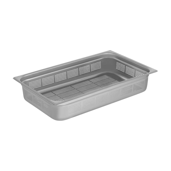 Chef Inox GASTRONORM PAN-18/10 1/1 SIZE 100mm PERF EA