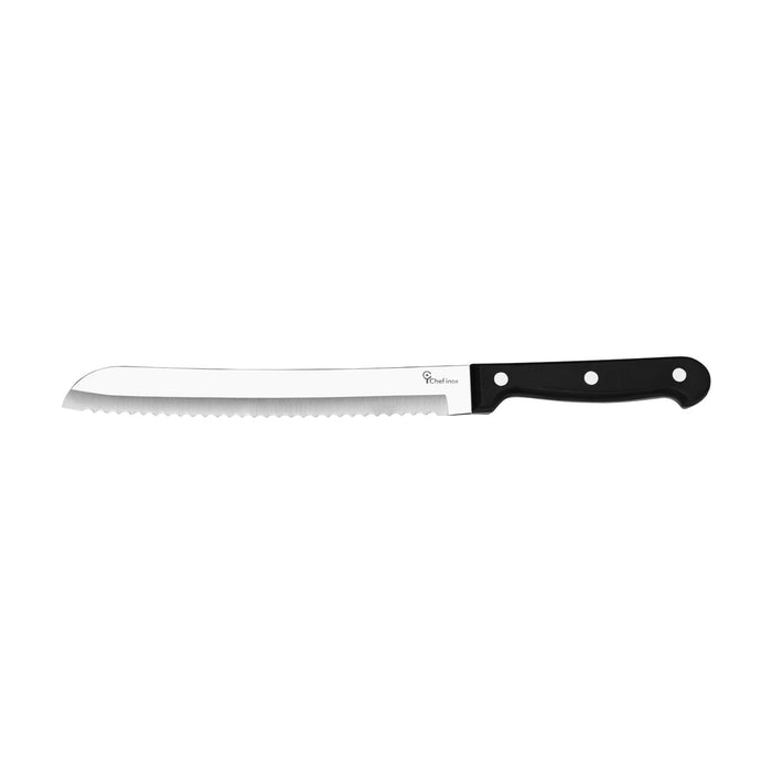 GetSet Utensils GET SET BREAD KNIFE-200mm  BLACK hdl EA