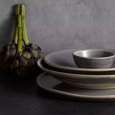 Dudson EVO ROUND COUPE PLATE-229mm Ø GRANITE [Box of 6]