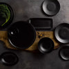 Dudson EVO ROUND COUPE PLATE-229mm Ø JET [Box of 6]
