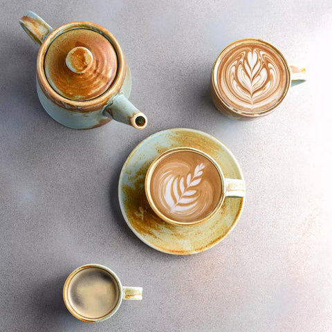 Moda Porcelain FIRED EARTH COFFEE / TEA CUP - 200ml  NOURISH [Box of 6]