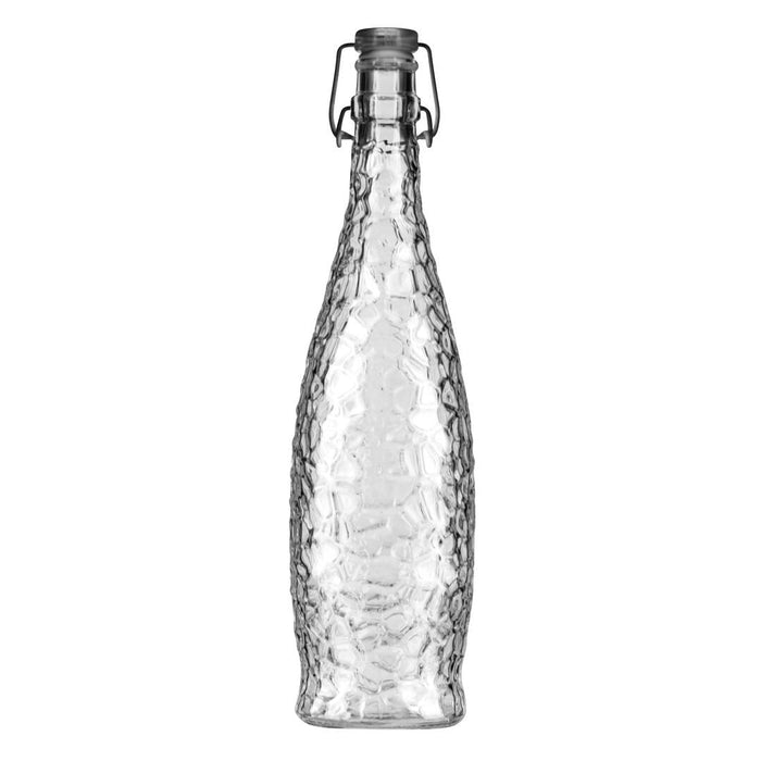 Libbey GLACIER GLACIER BOTTLE W/CLEAR LID-1lt  (x6)