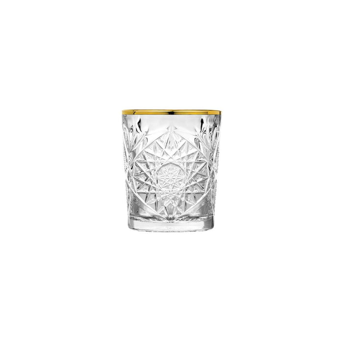 Libbey HOBSTAR HOBSTAR DOF - 355ml  W/GOLD RIM (x12)
