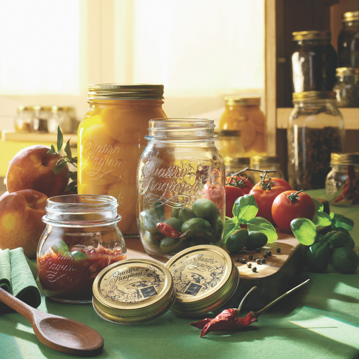 Bormioli Rocco QUATTRO STAGIONI-JAR 94mm 0.3lt 70mm LID (3.65610)
