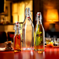 Bormioli Rocco SWING-BOTTLE 1.0lt WHITE TOP (3.14720) (x6)