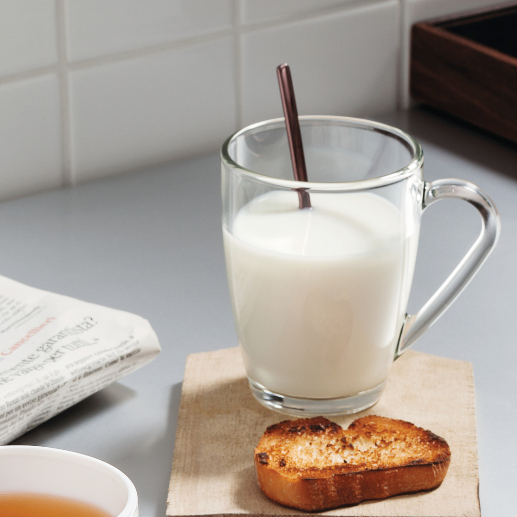 Bormioli Rocco ICON-MUG CLEAR W/HANDLE 320ml (416831MM9321990) (x6)