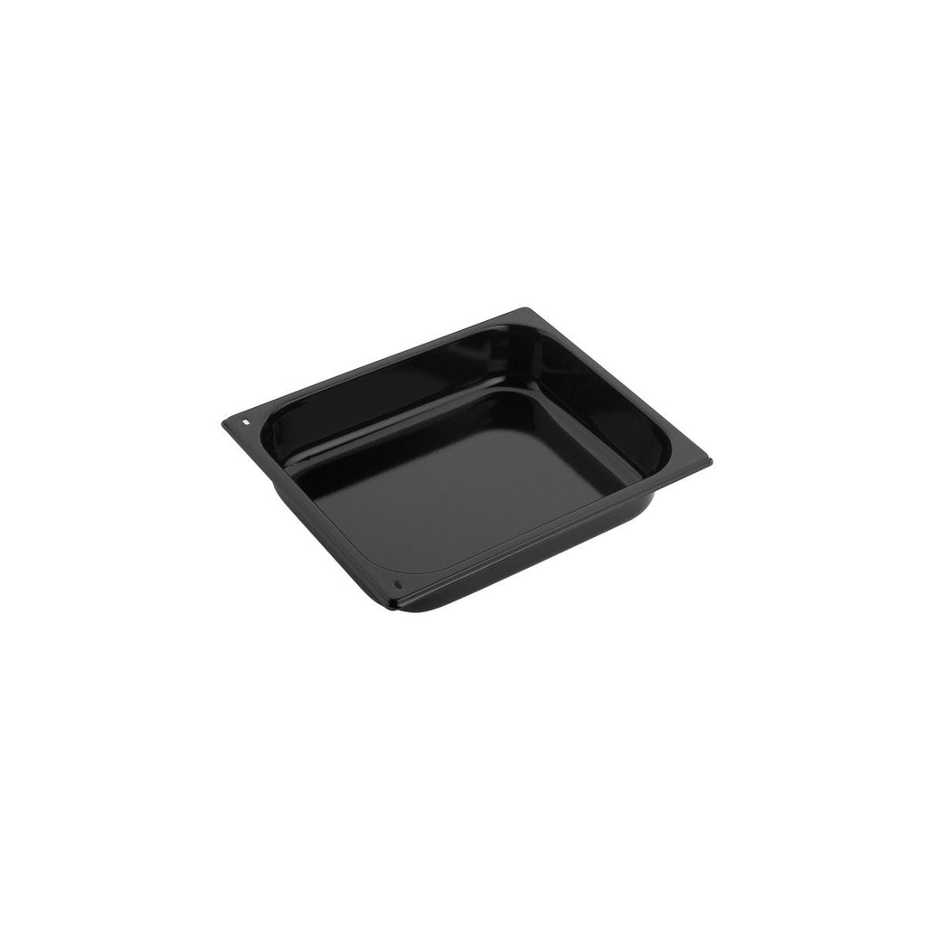 Inox Macel MAXIPAN-ENAMEL GN 1/2 65mm BLACK EA