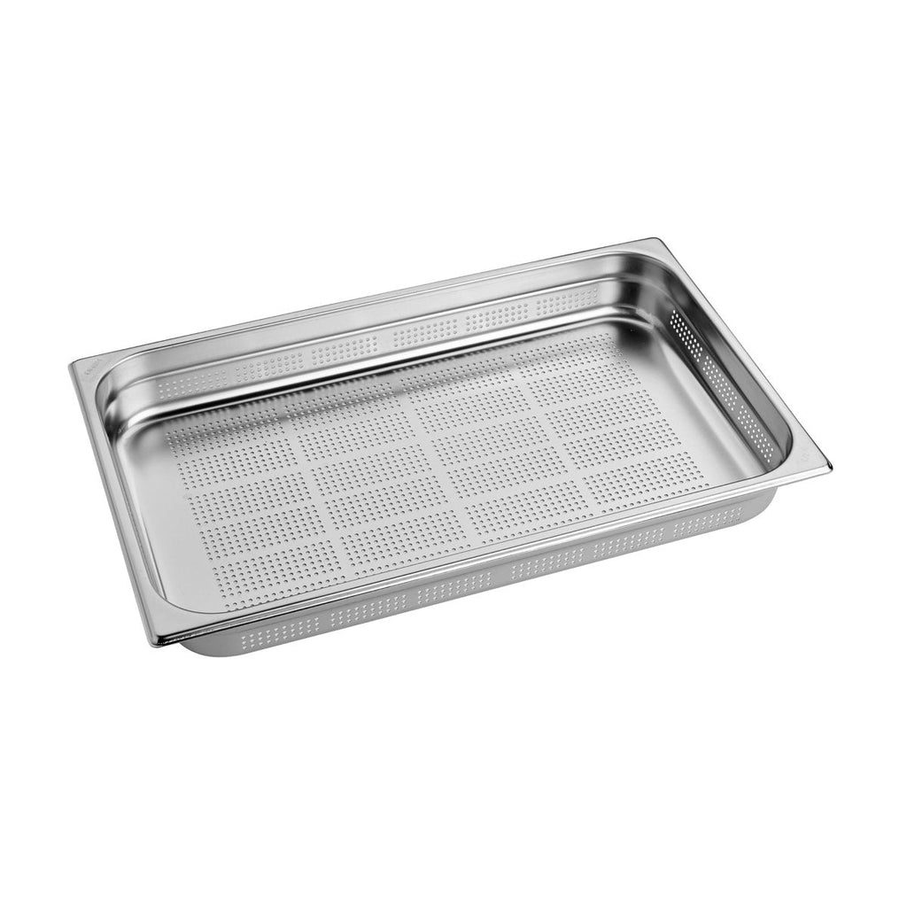 Inox Macel MAXIPAN-GN 1/1 x 65mm PERFORATED EA
