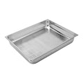 Inox Macel MAXIPAN-GN 2/1 x 100mm PERFORATED EA