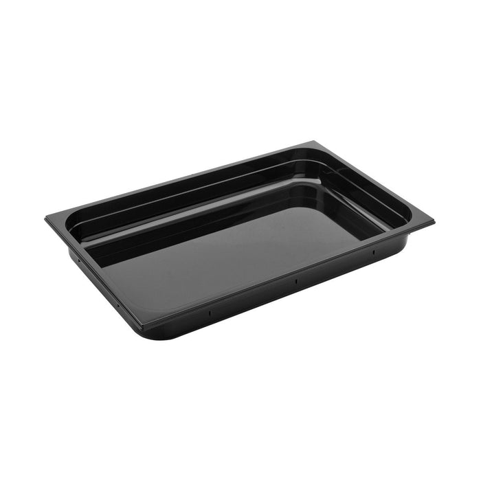 Inox Macel GASTRONORM PAN- POLYCARB 1/1 x 65mm7.4lt BLACK EA