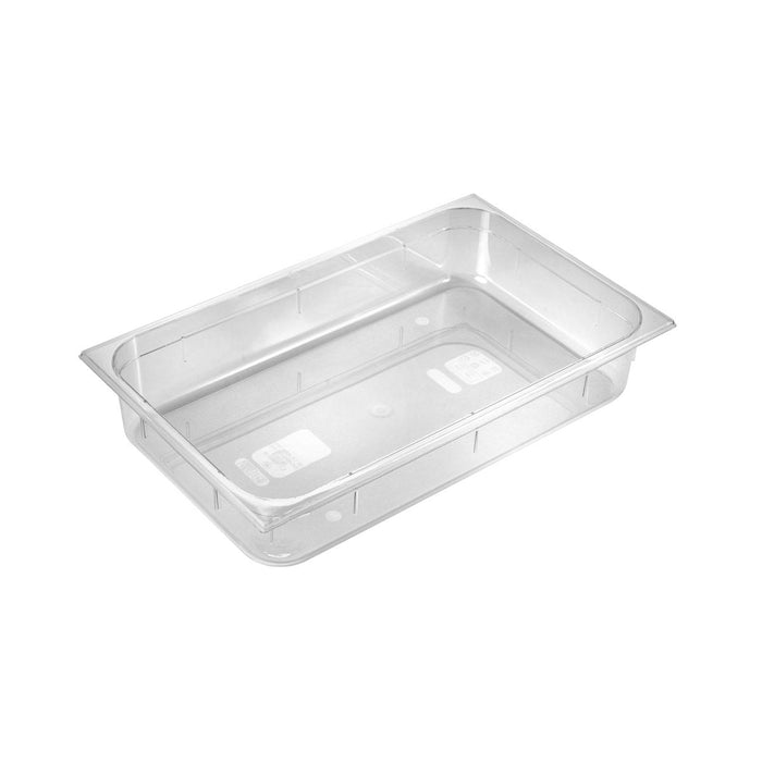 Inox Macel GASTRONORM PAN- POLYCARB 1/1 x 100mm12.6lt CLEAR EA