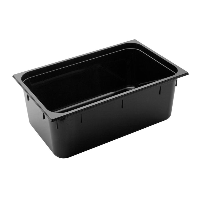 Inox Macel GASTRONORM PAN- POLYCARB 1/1 x 200mm25lt BLACK EA