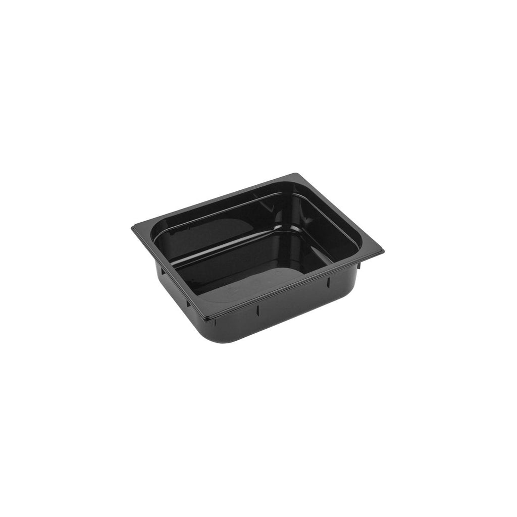 Inox Macel GASTRONORM PAN- POLYCARB 1/2 x 150mm8.5lt BLACK EA