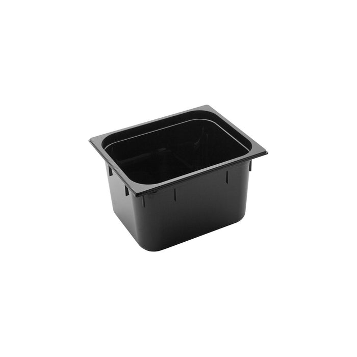 Inox Macel GASTRONORM PAN- POLYCARB 1/2 x 200mm11lt BLACK EA