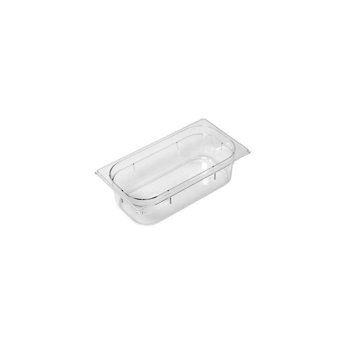 Inox Macel GASTRONORM PAN- POLYCARB 1/3 x 100mm3.5lt CLEAR EA