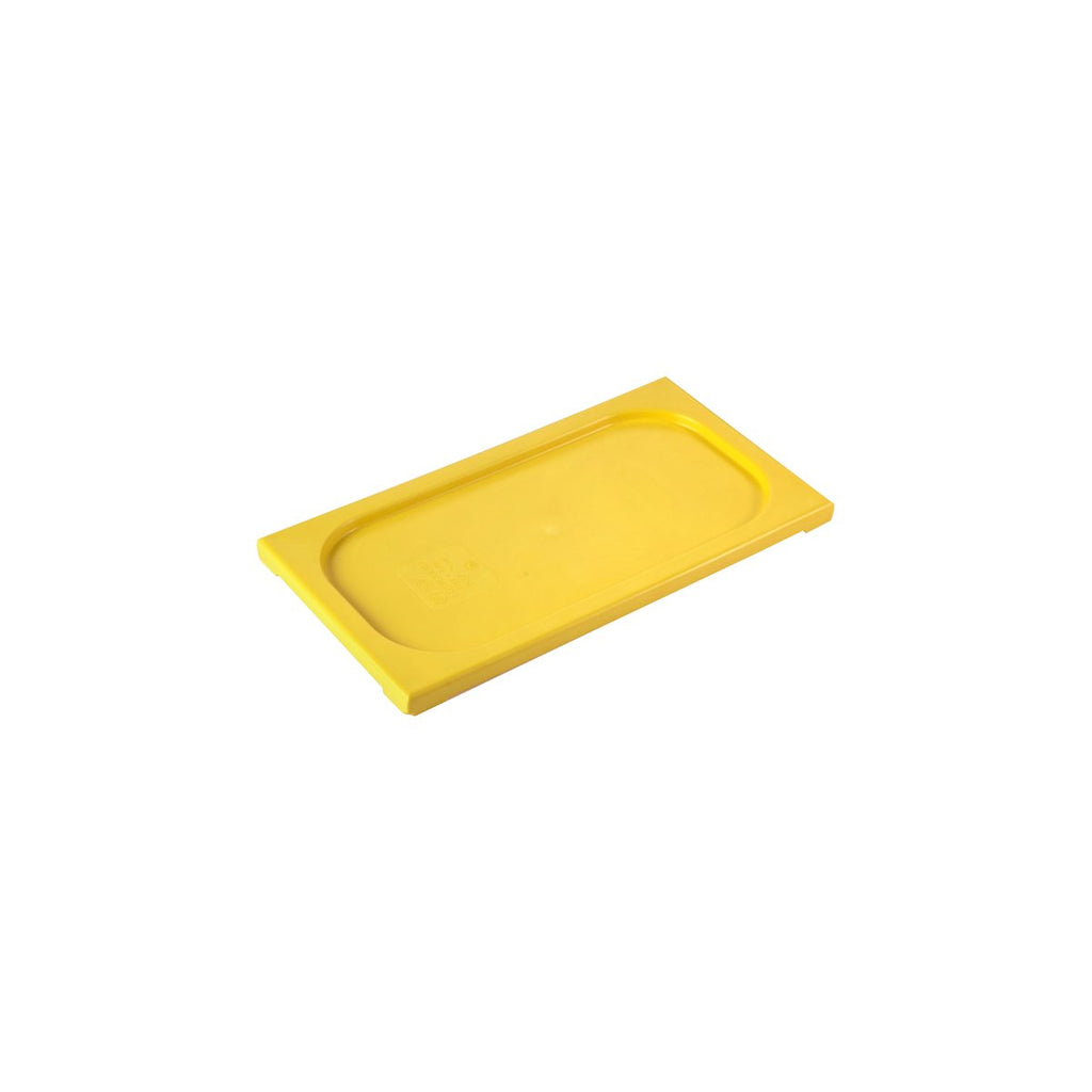 Inox Macel LID-POLYPROP GN 1/3 YELLOW EA