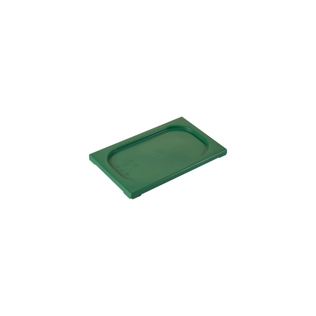 Inox Macel LID-POLYPROP GN 1/4 GREEN EA
