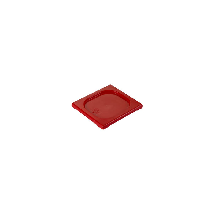 Inox Macel LID-POLYPROP GN 1/6 RED EA