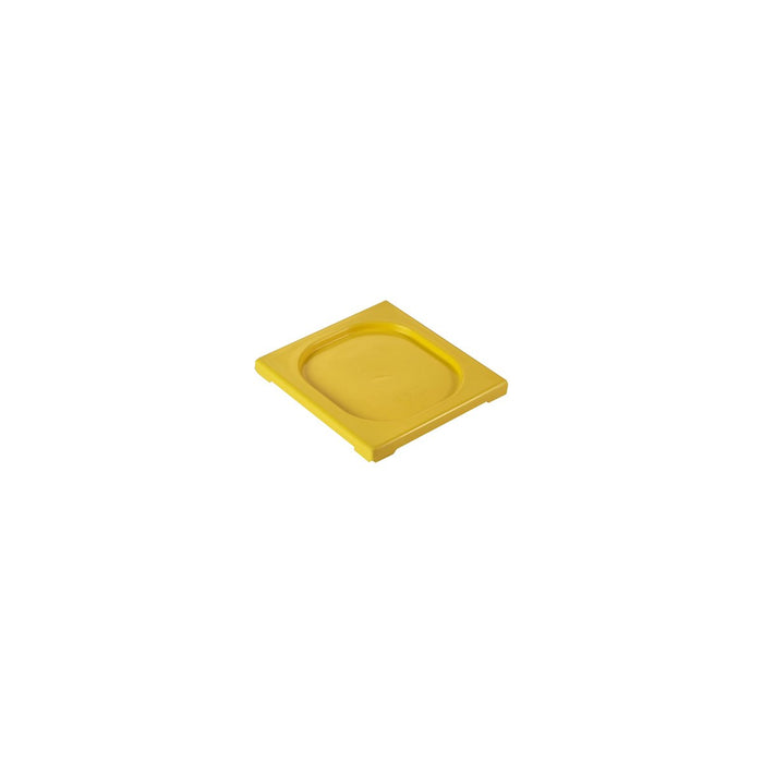 Inox Macel LID-POLYPROP GN 1/6 YELLOW EA
