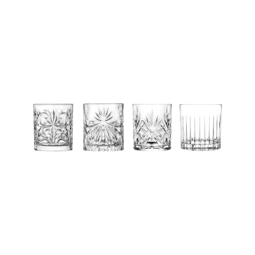 RCR Cristalleria RCR MIXOLOGY TREND SET- 4 DOF TUMBLERS 360ml (26249020206) (Set of 4)