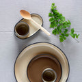 Revol  CARACTERE NUTMEG GOURMET PLATE 230x33mm EA