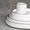 Revol  CARACTERE WHITE CUMULUS ROUND PLATE 260mm EA