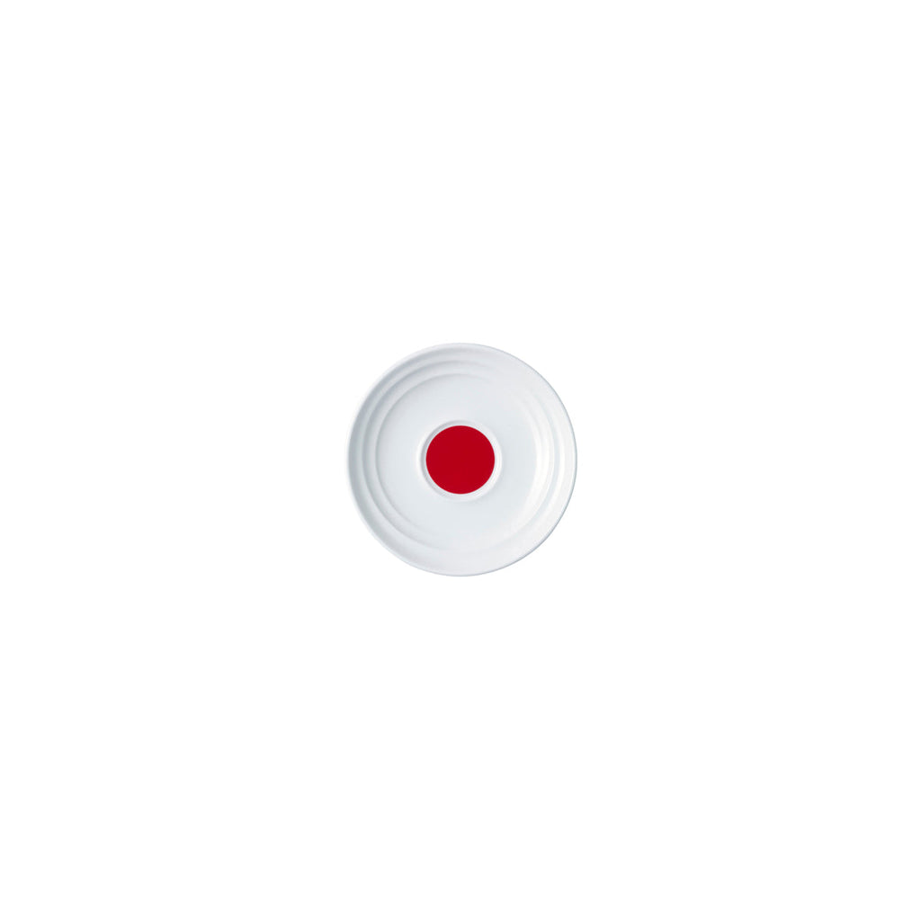 Royal Porcelain MAXADURA RESONATE- SAUCER 165mm INNER WELL RED EA