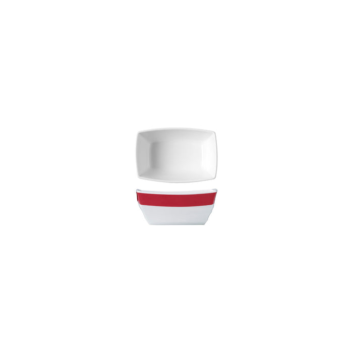 Royal Porcelain MAXADURA RESONATE-SUGAR PACK HOLDER 100x65x40mm RED BAND EA