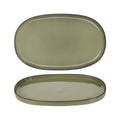 Revol  CARACTERE CARDAMON OVAL SERVICE PLATE 355x218x25mm EA