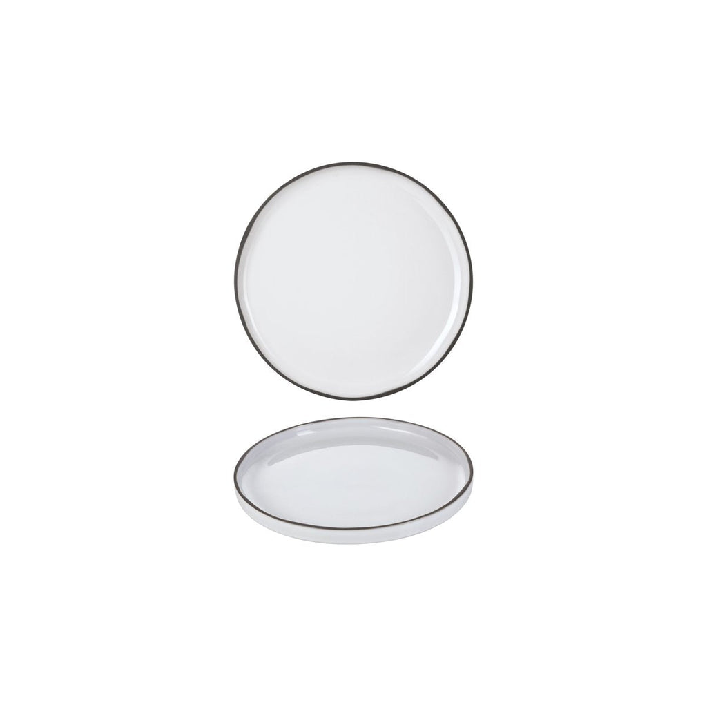 Revol  CARACTERE WHITE CUMULUS ROUND PLATE 210mm EA