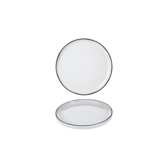Revol  CARACTERE WHITE CUMULUS ROUND PLATE 210mm EA