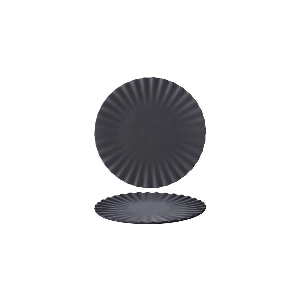 Revol  PEKOE PLATE BLACK 170x20mm EA