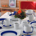 Schonwald  DONNA SENIOR SPECIAL SAUCER DARK BLUE RING EA