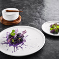 Schonwald  SHIRO ROUND COUPE FLAT PLATE WHI 240x23mm EA