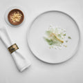 Schonwald  SHIRO RELIEF DESIGN ROUND COUPE FLAT PLATE 280mm EA